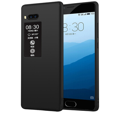 

KOOLIFE Meizu PRO7PLUS Case Protector Matte Silicone Soft Shell Case Crusher Case For Meizu pro7 plus Sule Series - Black