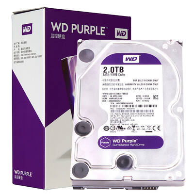 

Western Digital WD Purple Disk 2TB SATA6Gbs 64M Monitoring Hard Disk WD20EJRX