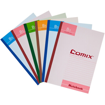 

Comix C4511 B5 80 pages soft noodles notebook stationery notebook 6 installed