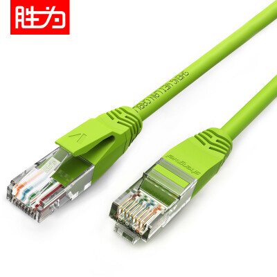 

Win (shengwei) super five network cable computer finished cable 1.5 meters green copper hundred trillion cat5e class network jumper LC-2015B