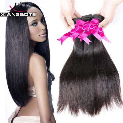 

Brazilian Virgin Hair Straight 4pcs/Lot 7A Unprocessed Brazilian Hair Weave Bundles 100% Human Hair Brazilian Straight Hair