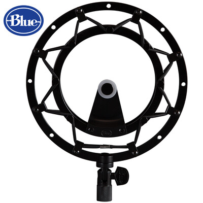 

Blue Radius II Metal Shock Mount Microphone Stand Yeti Snow Capacitance Microphone Accessories Desktop Computer Games Live Anchor Singing Recording Black