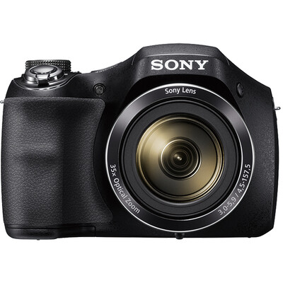 

Sony (SONY) DSC-H400 телефото цифровая камера черный (2010 миллион эффективных пикселей 3-дюймовый ЖК-экран 63 раза оптический зум широкоугольный 25 мм)