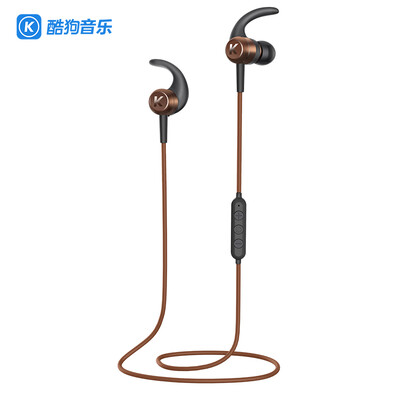 

Прохладный собак (KUGOU) M1 маленькие прохладные беспроводной Bluetooth гарнитуры спортивные магнитные наушники уха длительное время автономной работы, маленький кофе цельнометаллический светлое золото