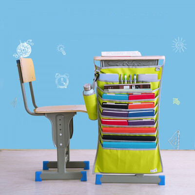 

Desk storage artifact adjustable version cup stationery stationery storage bag stand rack hanging bag student hanging bag