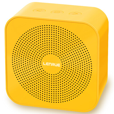 

Lanyue LEnRuE A8 Bluetooth Speaker Portable Card Mini Stereo Subwoofer Computer Speaker Yellow