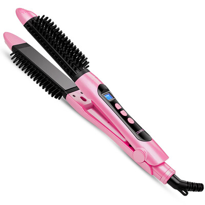 

Rewa (RIWA) Выпрямитель для волос Anti-Hot Design Hair Curler Контроль температуры Электрический гребень для волос Curler Straight Hair Splint combo RB-8313