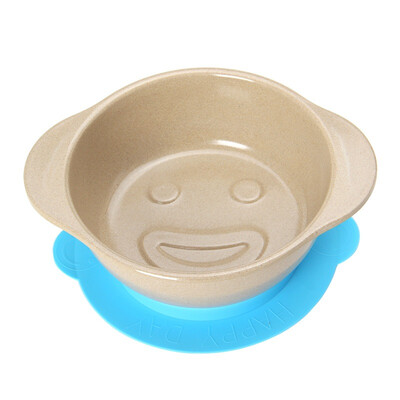 

HUSKS WARE sucker bowl - large blue is not easy to knock over H12-KB001-S