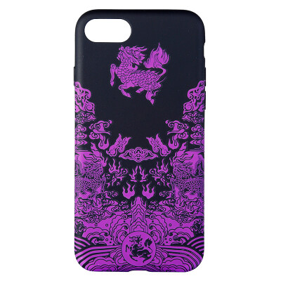 

dostyle "Kyushu sea animal husbandry mind" cell phone protective shell unicorn pattern matching iPhone 7