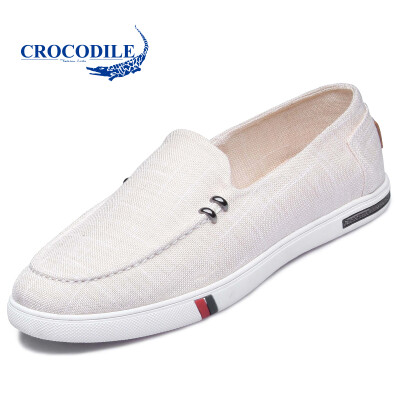 

CROCODILE men's casual breathable canvas shoes