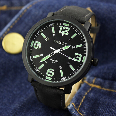 

YAZOLE 2017 Men Watch Top Brand Luxury Famous Wristwatch Male Clock Quartz Wrist Watch for Men