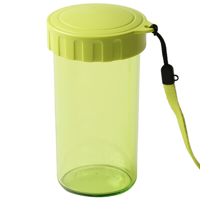 

【Jingdong Supermarket】 Tupperware (Tupperware) elegant plastic heart child leakage water cup with carry rope 310ml tender grass green
