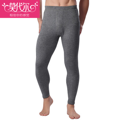 

Madallo warm pants male plus velvet thickening men's trousers autumn and winter stretch leggings