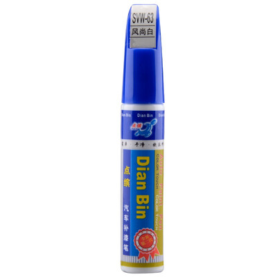 

Point car auto accessories touch up pen fashion white SVW-63 single only repair pen scratch repair car paint repair public 12 POLO