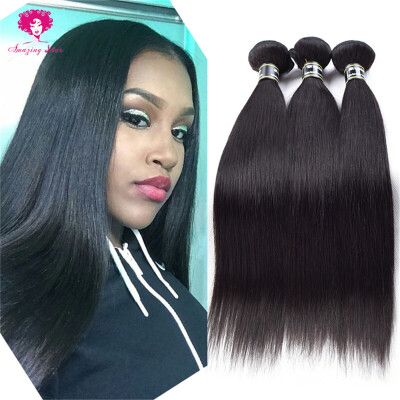 

7A Grade Malaysian Virgin Hair 3 Bundles Straight Hair Cool And Sexy Unprocessed Human Hair Extremely Cheap Fashion Style