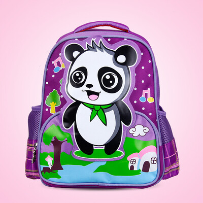 

Little panda children cartoon kindergarten bags as gift for children