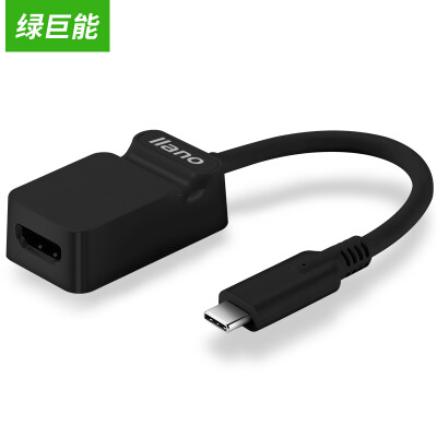 

Green Giant может (Llano) Type-C к HDMI конвертер Apple аксессуары Новый MacBook Pro проектор адаптер USB-C расширить стыковку HD Video Converter Black