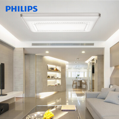 

Philips PHILIPS LED ceiling lamp living room study bedroom modern simple lighting decorated remote control light Yue Yuen 90W 61004