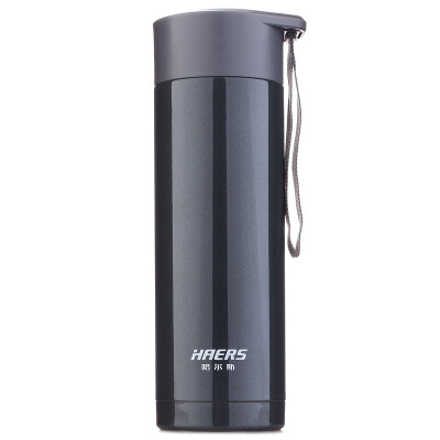 

Jingdong Supermarket] Harris 380ml stainless steel vacuum straight insulation sling water cup LW-350-17 black