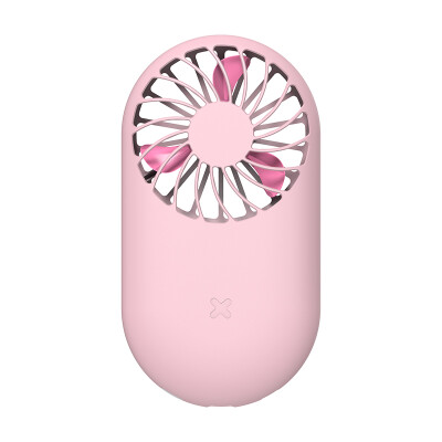 

Emie) pocket portable usb small fan / ultra-thin small fan / handheld mini fan portable cute creative gift ice cream pink