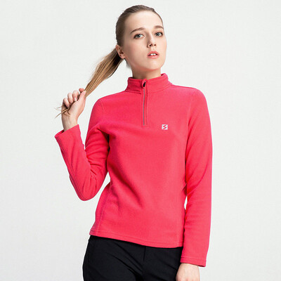 

Snow fly autumn and winter fleece women half-cardigan jacket anti-static breathable 1621ZY022 ecological blue | 5060 XXXL