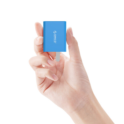 

ORICO Portable dual port USB Chargerblue