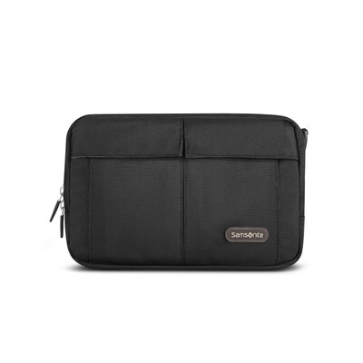 

Samsonite Convenient Simple Large Capacity Waist BagCable Bag Easy Travel Storage Bag Z3409235 Black