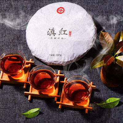 

Yunnan Gold High Mountain Ancient Tree Dian Hong Dianhong Black Tea 357g