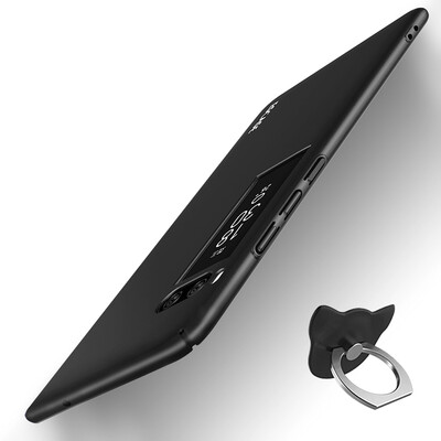 

ESCACH Meizu PRO7 мобильный телефон чехол отправить съемные пряжки пряжки все включено краски кожи текстуры защитный рукав жесткой оболочки кожи чувство черный