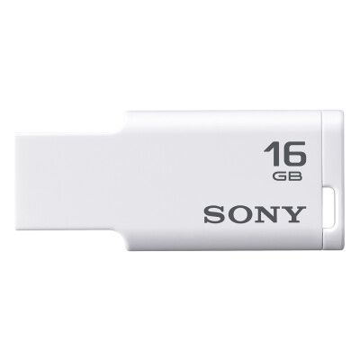 

SONY 16GB U disk USB20 free heart series car U disk white reading speed 100MB s business essential data recovery