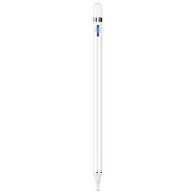 

ЭСПИДА Apple iPad емкостная ручка стилуса, совместимая с Microsoft Surface / Huawei / Samsung Tablet PC для мобильного телефона смарт-сенсорная перезаряжаемая ES01, имеет кристально-белый