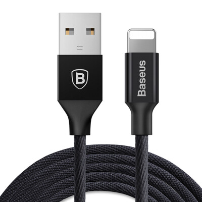 

Baseus Lightning cable for charging&data transfer18 metersblack