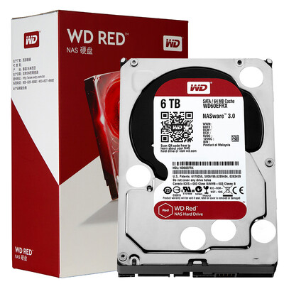 

Western Digital WD Red Disk 6TB SATA6Gbs 64M Network Storage NAS Hard Disk WD60EFRX