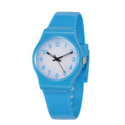 

Children Multi Colors Rubber Band Watches Kids Quartz Wristwatch Child Girls Boy Clock Kids Watch