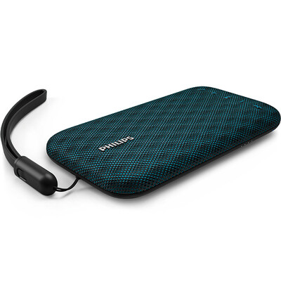 

Philips PHILIPS BT3900A music handbag waterproof Bluetooth speaker portable mini stereo phone computer small sound outdoor sports hands-free call blue