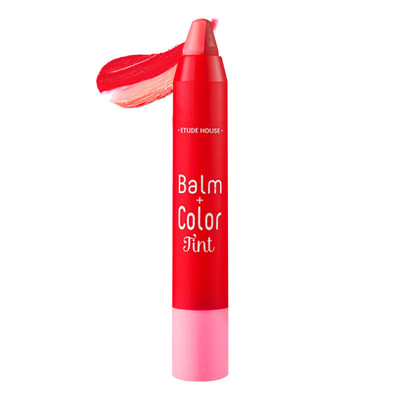 

ETUDE HOUSE Lipstick Two-color lipstick 24g 3 Barbie red shoes moisturizing lasting lipstick