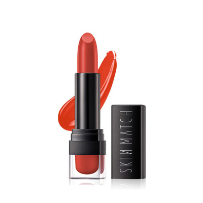 

Очень близко (SKINMATCH) Pure Color Lipstick 3,3 г (тепло оранжевый) (не выцветает увлажняющие помады прочный антипригарным стакан воды увлажняющий для губ макияж Yaochun)