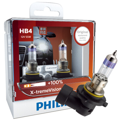 

PHILIPS new bright light H11 upgrade car light bulb 2 package brightening 100% growth 35 m color temperature 3350K