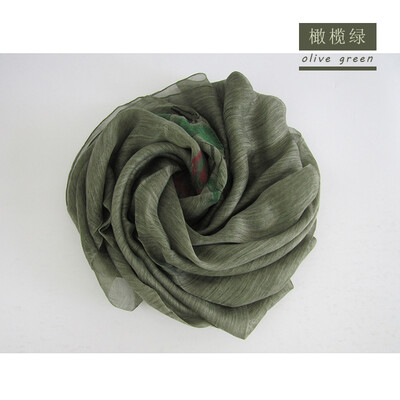 

Genuine Orangefox silk cashmere printed Chinese wind scarf 2