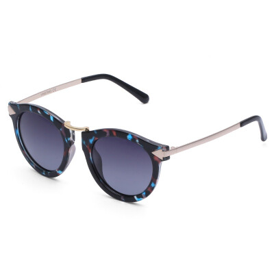 

LOHO glasses life sunglasses female fashion round face glasses female Korean retro elegant arrow sunglasses JT67003 orchid color