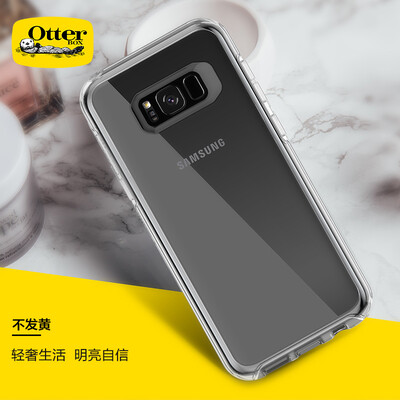 

Австрийский щит инвалиды (OtterBox) Красочная прозрачной простого сотового телефон защитной крышки защитной оболочка галактики Samsung S8 край относится к S8 + 6.2 дюйма полного прозрачному