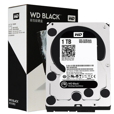 

Western Digital (WD) черная пластина 7200 оборотов в минуту настольные игры 64M жесткий диск 1TB SATA6Gb / с (WD1003FZEX)