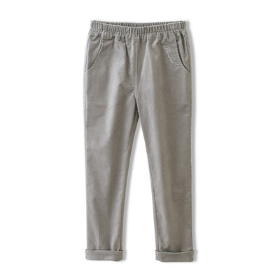 

Flosse Flordeer French children&39s clothing girls casual pants children&39s trousers in the big virgin solid color pants F73059 navy blue 140