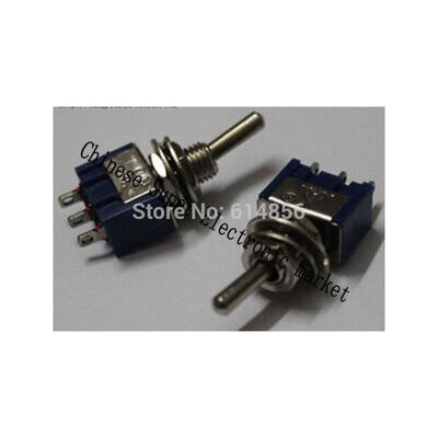 

100PCS 3PIN SPDT Mini Toggle Switch ON/ON
