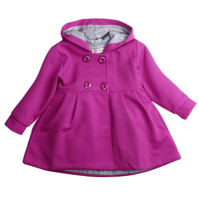 

Cute Baby Girl Winter Warm Wool Blend Snowsuit Pea Coat Outerwear Jacket Clothes