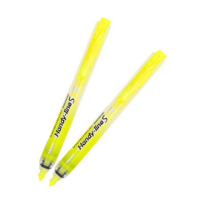 

Pentel SXS15 Press Fluorescent Pen Marker Pen Changeable Corel Highlighter 45mm Yellow 2 sticks