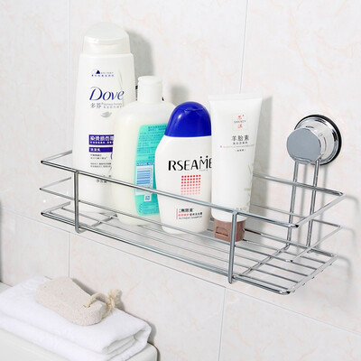 

Guardian kitchen&bathroom accessories large sucker kitchen bathroom shelves EK02061804 silver