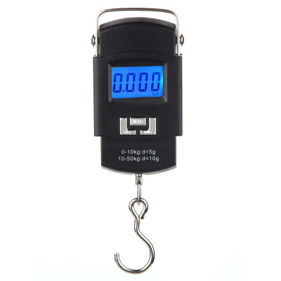 

Jingdong Supermarket] Yuhuaze (Yuhuaze) blue backlit electronic portable scale overload low voltage tips