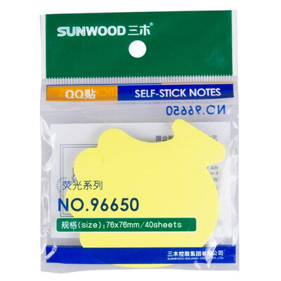 

Miki (SUNWOOD) 96648 fluorescent instructions label / notes paper set 3 bags random