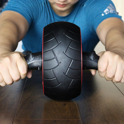 

Xiangwei giant wheel Jian abdominal round automatic rebound mute abdominal muscle wheel abdomen wheel home health belly black